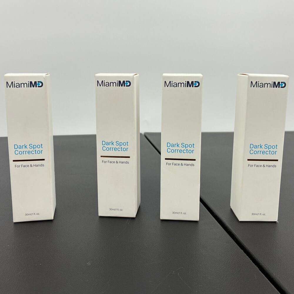 NEW MiamiMD Dark Spot Corrector For Face and Hands 30ml 4 Pack